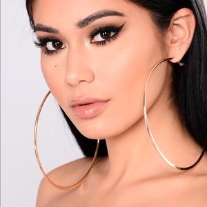 Hoop Earrings - Gold